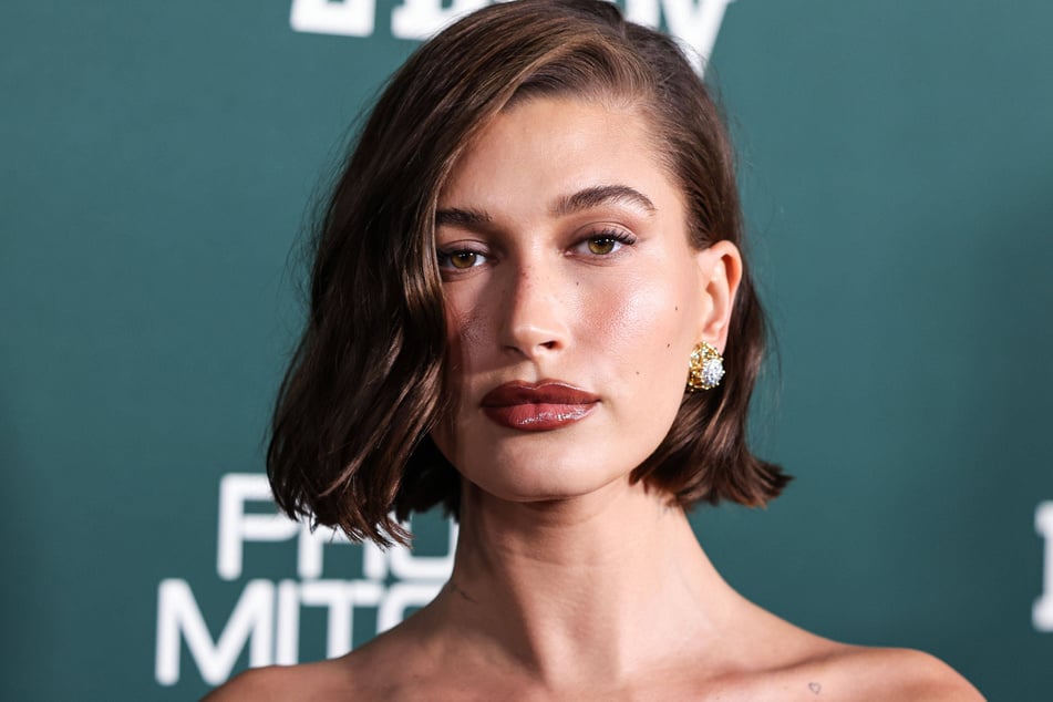 Model Hailey Bieber (pictured), who faced a relentless wrath of online hate amid a feud with Selena Gomez last year, was directly cited in the plan to take down Blake Lively.