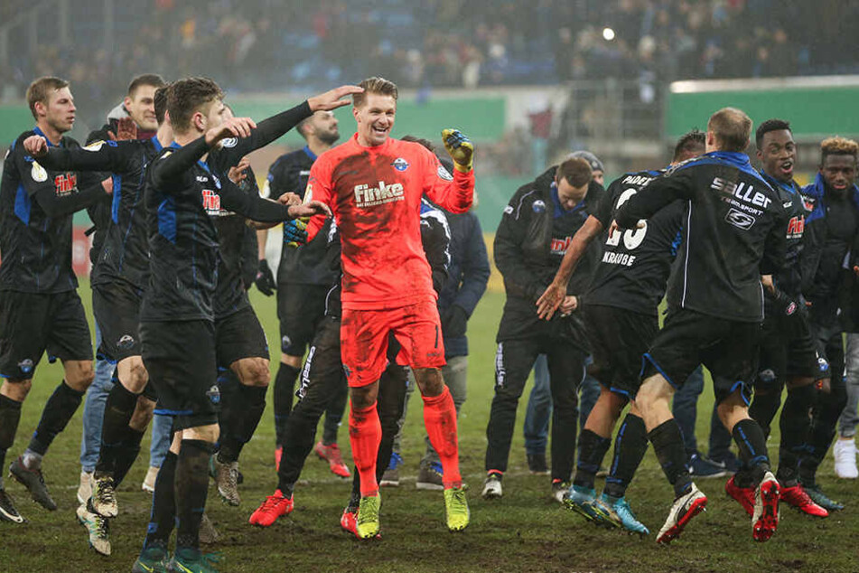 Der SC Paderborn hatte zum Abschluss des Jahres allen Grund zum Jubeln.