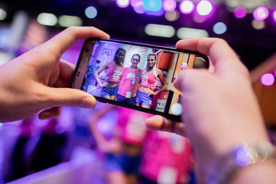 Fotos mit Fitness-Promis und Influencern sind begehrt.