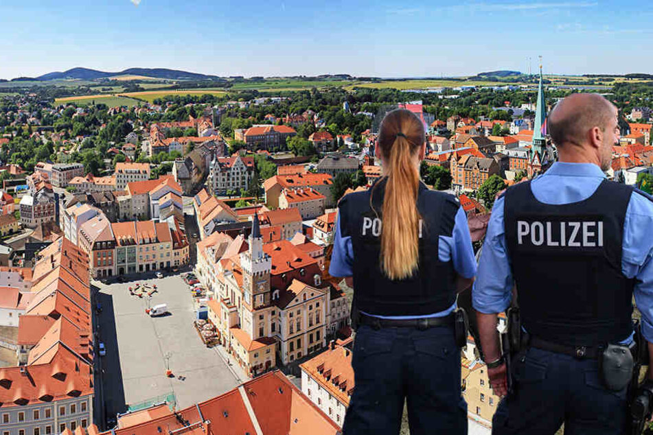 In Löbau wurde ein Mann mit einer Machete attackiert.