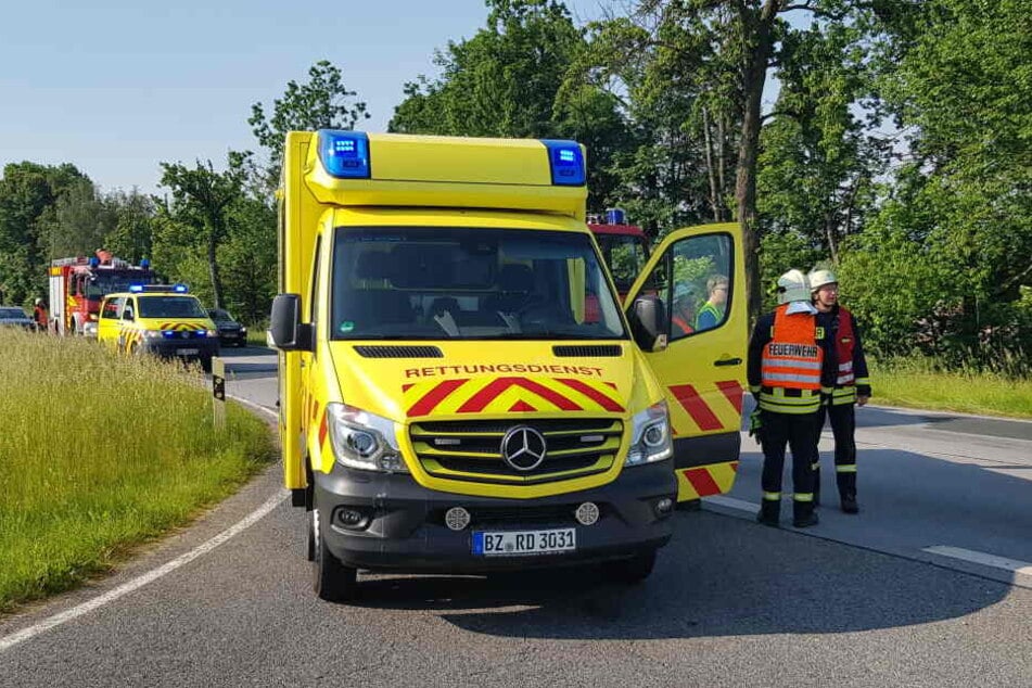 Feuerwehr und Rettungskräfte waren vor Ort.