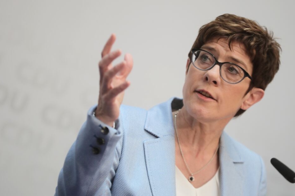 Parteivorsitzende Annegret Kramp-Karrenbauer musste mit der CDU herbe Verluste hinnehmen.