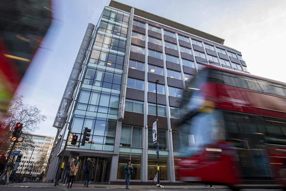 Der Firmensitz von Cambridge Analytica in Großbritannien.