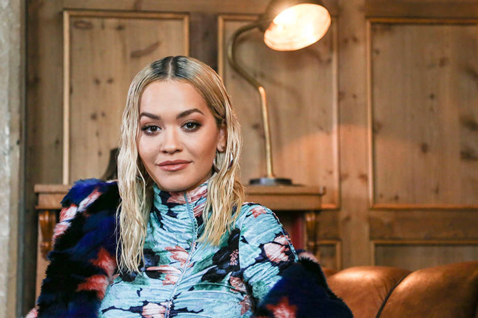 Rita Ora während eines Interviews im Soho House in Berlin.
