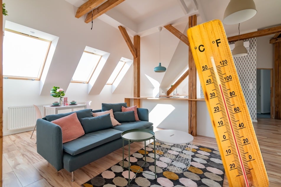 Gerade unter dem Dach wird es im Sommer schnell heiß. Wie bekommt man eine Dachgeschosswohnung kühl?