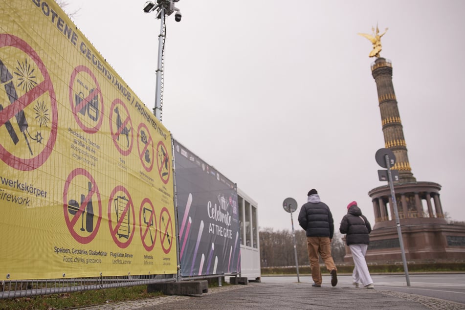 Nicht überall darf Silvester in Berlin geböllert werden.