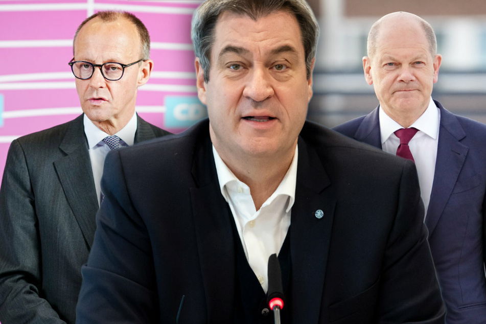 Brüskierung von Scholz? So sieht Söder die Ukraine-Reise von Merz