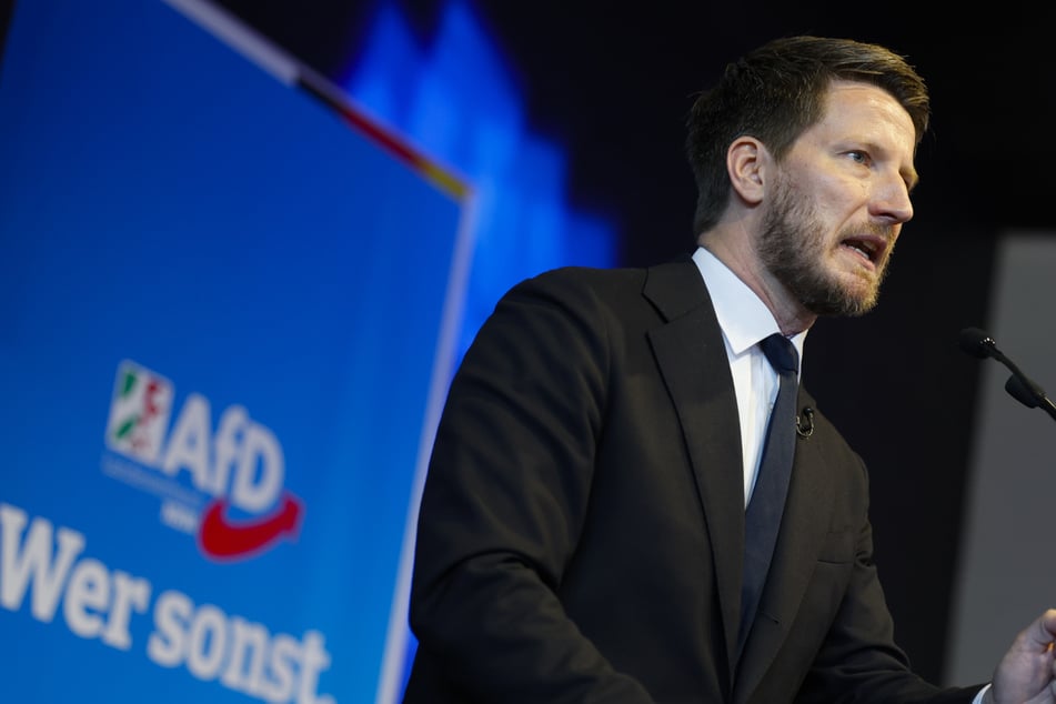 NRW-AfD-Chef Martin Vincentz (40) dürfte sich über die neuen Umfragewerte freuen.