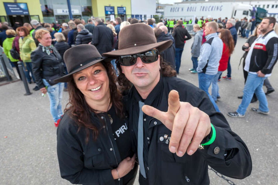 Die Fans hatten sich ordentlich in Schale geschmissen.