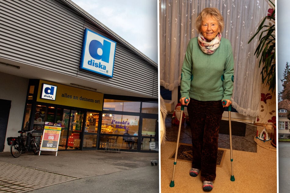 Rentnerin aus dem Vogtland stürzt im Supermarkt, Versicherung will nichts zahlen!