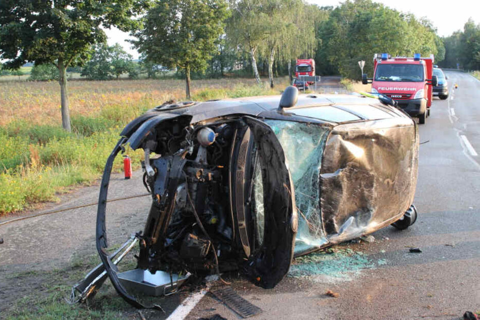 Zwischen Schönwölkau und Bad Düben krachte es am Mittwochabend.
