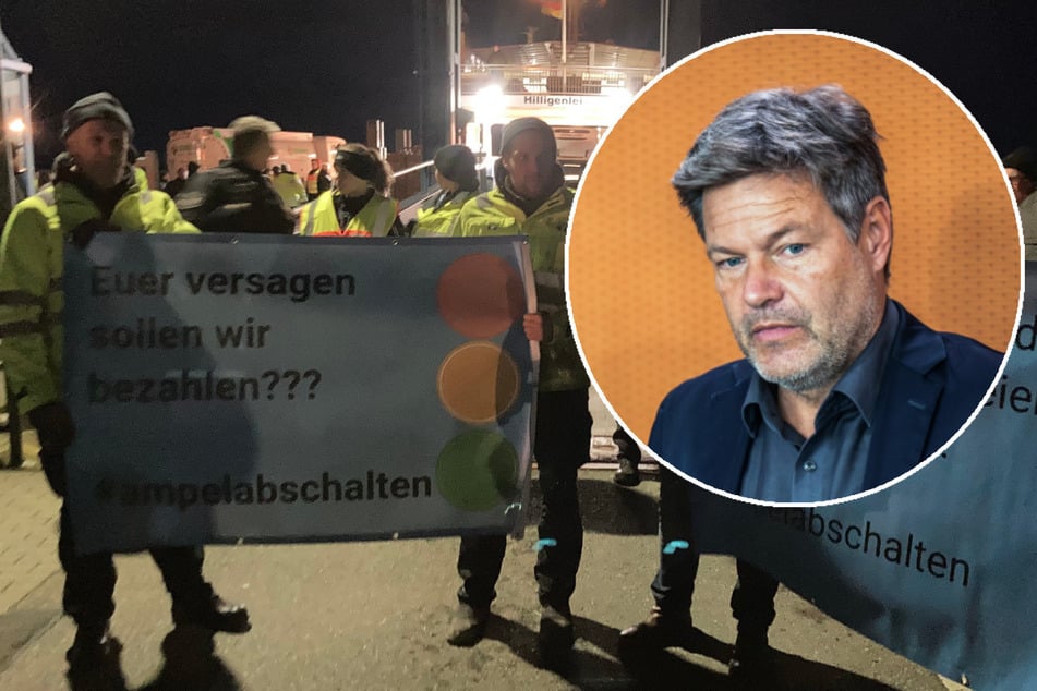 Protest gegen Robert Habeck: Familie berichtet von Angst an Bord der Fähre