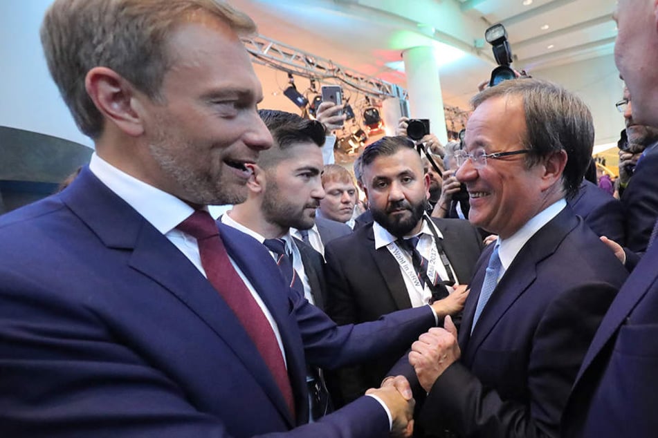 Christian Lindner (li.) und Armin Laschet (re.): Bald ein Regierungs-Duo?