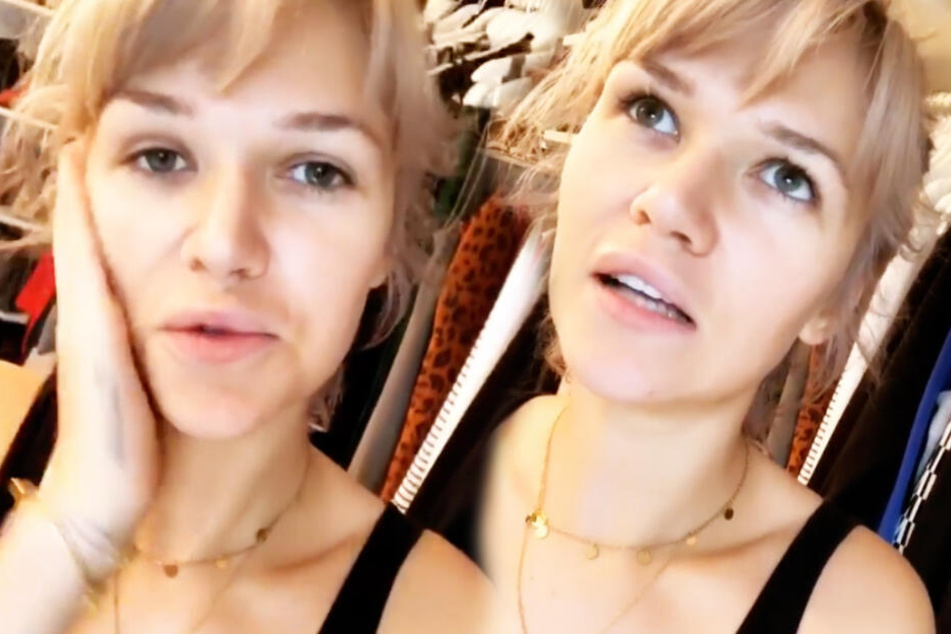 "Uns geht's so lala", erzählt Sara Kulka (28) ihren Fans auf Instagram.