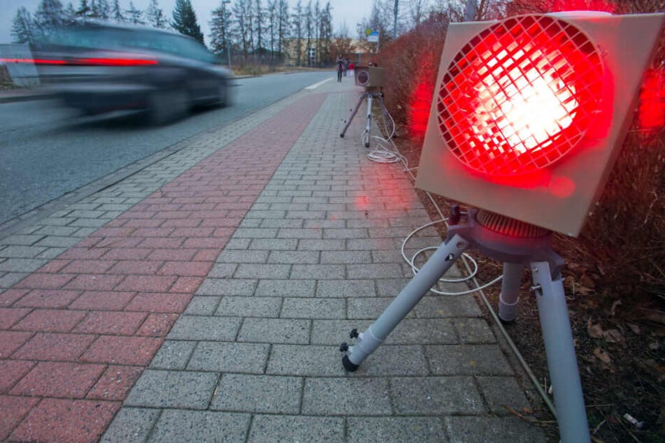 Hier wird in Chemnitz geblitzt. (Symbolbild)