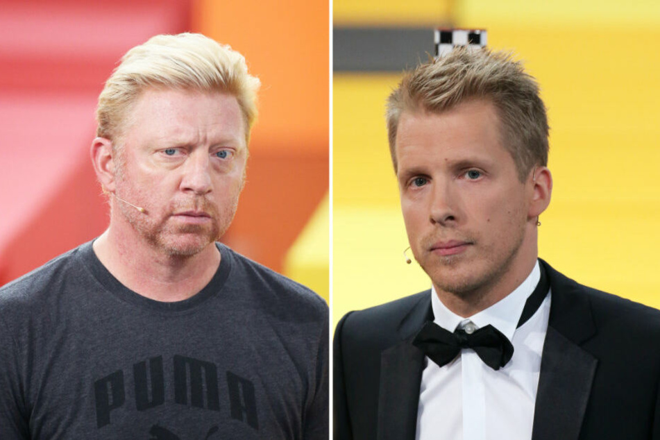 Boris Becker und Oliver Pocher: Seit 2008 in einer Fehde.