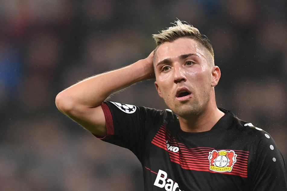 Anfang 2017 trug Kevin Kampl noch das Bayer Leverkusen-Trikot.