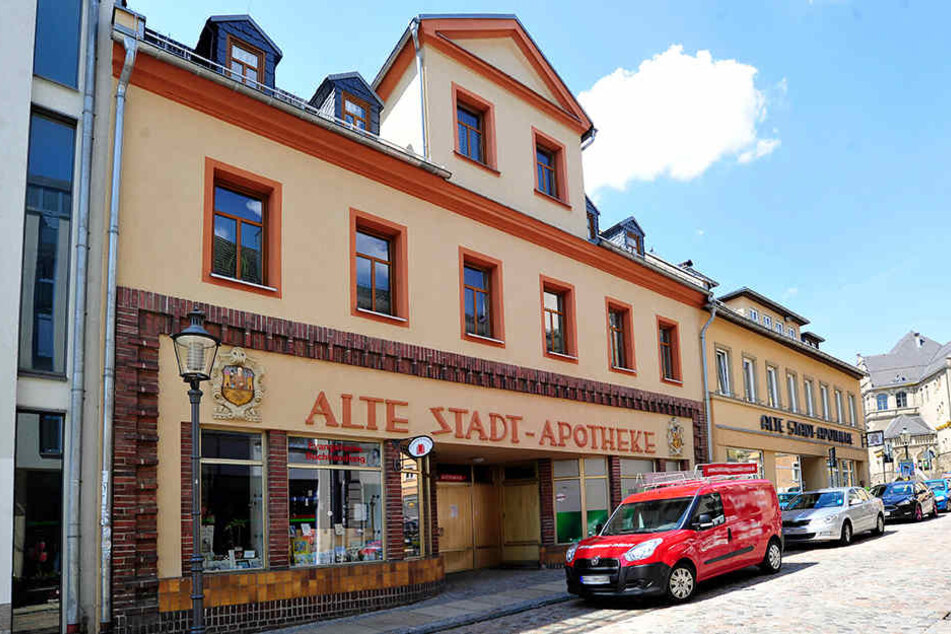 Heute gehört der Laden des einstigen Schuhgeschäfts an der Marktstraße zur Alten Stadtapotheke.