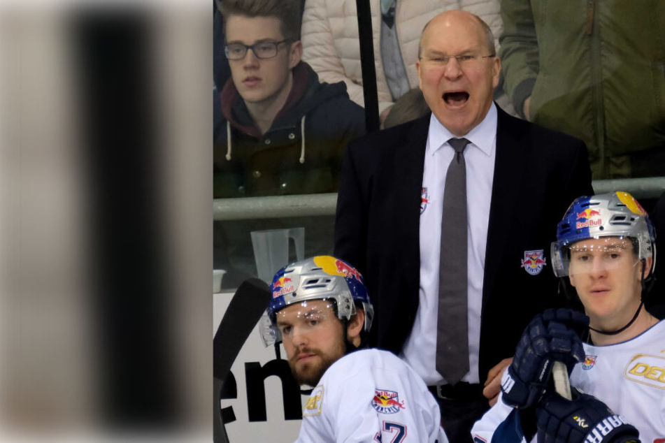 Münchens Trainer Don Jackson bei einem DEL-Spiel. (Archiv)