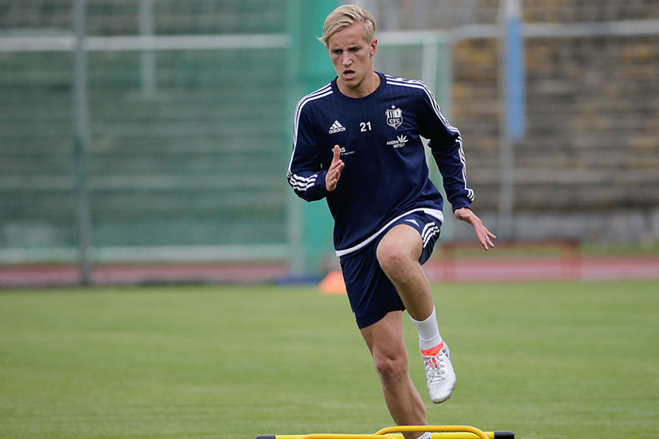 Alexander Dartsch ist zurück beim CFC und will sich ab Montag dem neuen Trainer mit gute Leistungen aufdrängen.