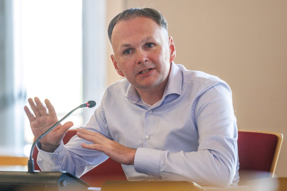 Linken-Fraktions-Chef André Schollbach (46, Linke).