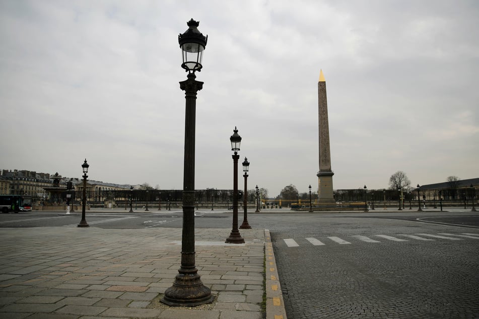 Der Place de la Concorde in Paris.