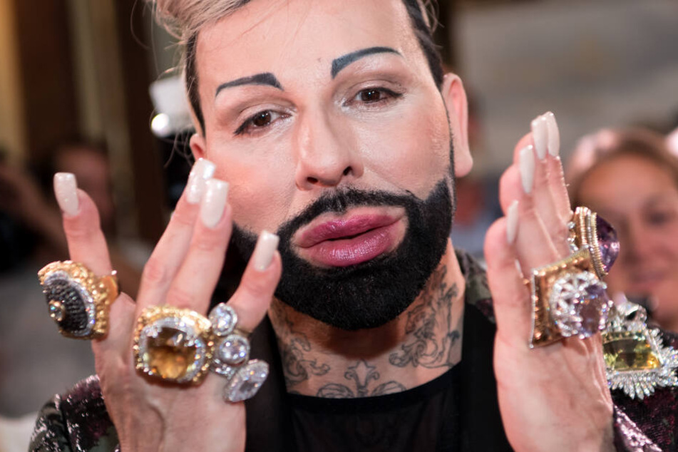 Harald Glööckler steht auf Glitzer und Glamour.