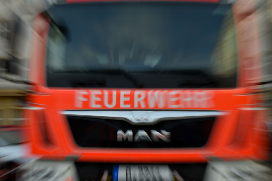 Die Feuerwehr rückte an. (Symbolbild)