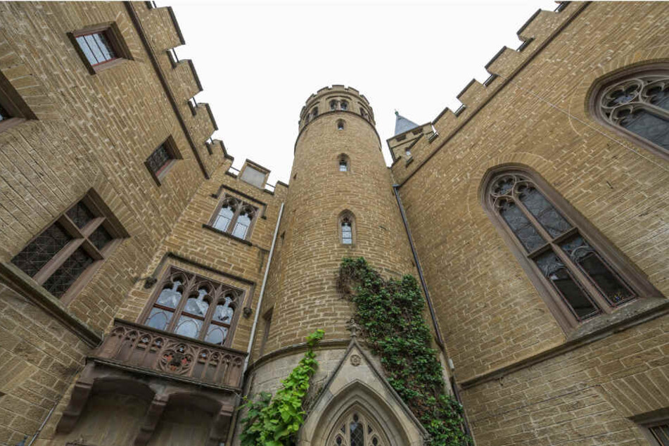 Die Burg Hohenzollern.