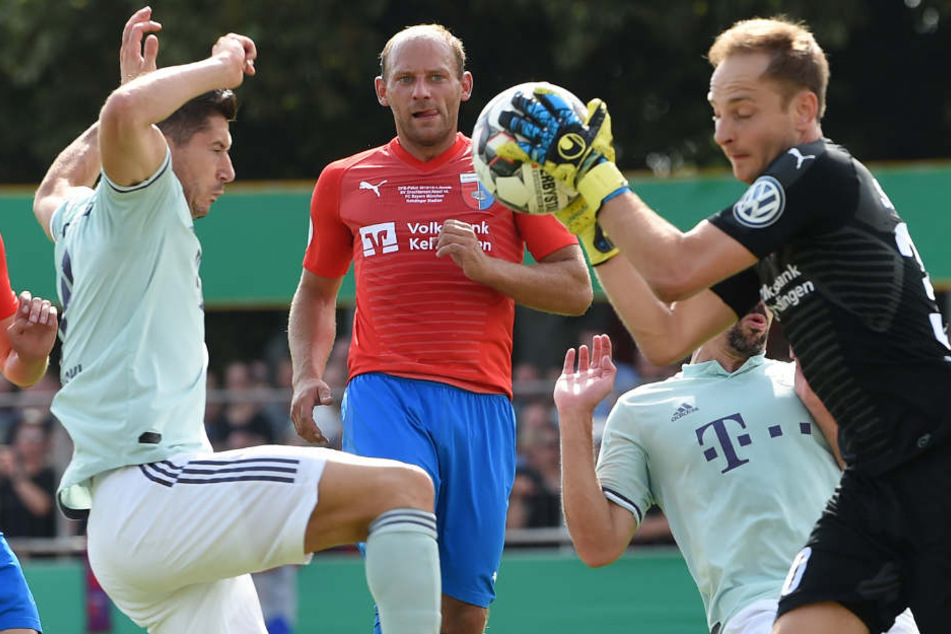 Der FC Bayern München tat sich gegen den SV Drochtersen/Assel schwer.