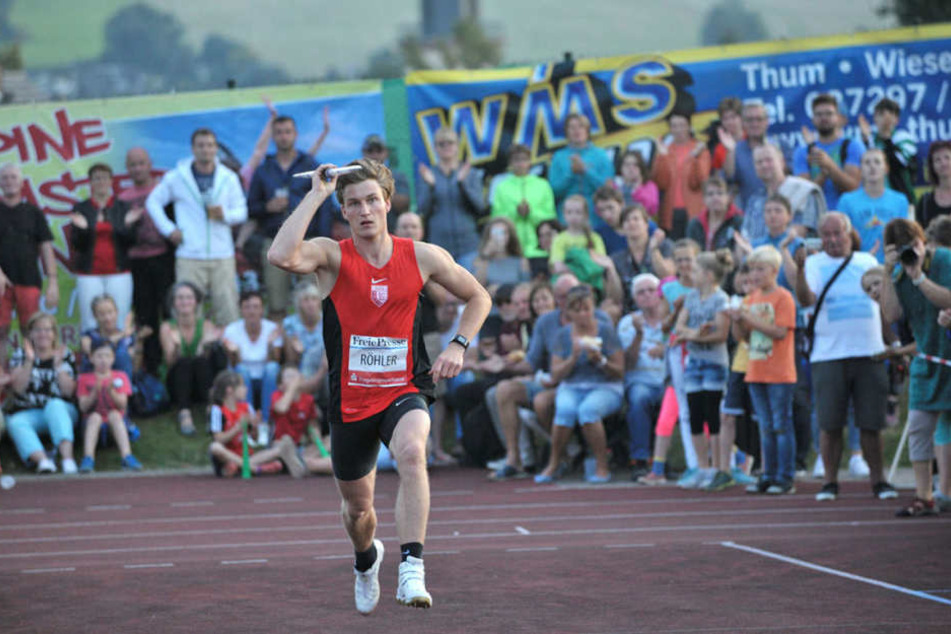 Der 24-jährige Röhler vom LC Jena schleuderte den Speer auf 86,25 m.