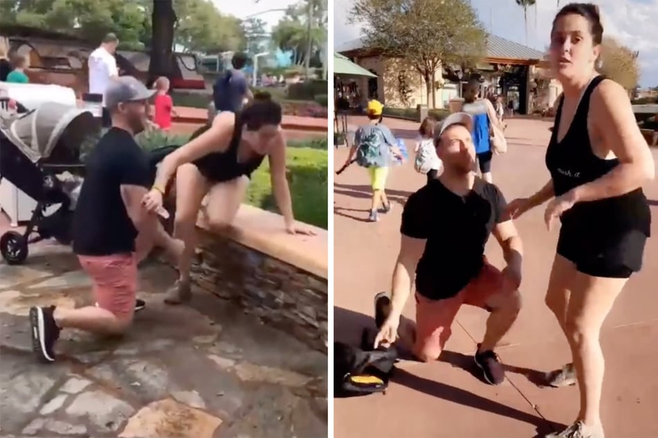 Woman keeps getting proposed to in hilarious TikTok video
