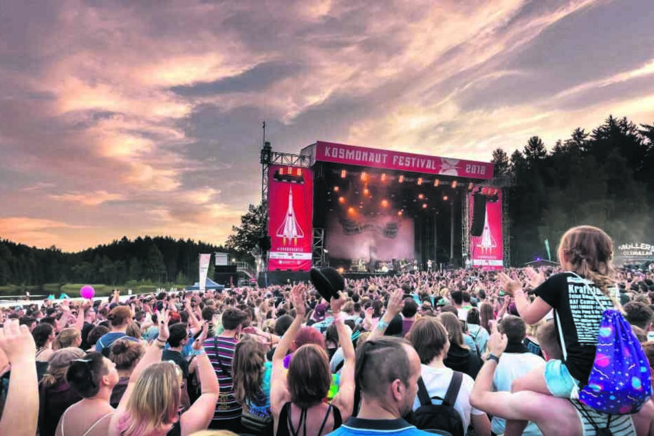 Ab nächster Woche wird der Stausee Oberrabenstein beim Kosmonaut wieder zur Festival-Location.