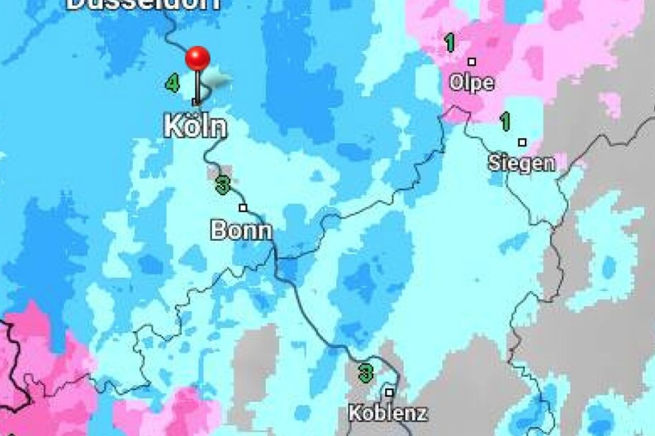 Die Wetterprognose von WetterOnline am Mittwoch.