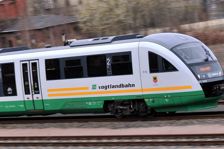 In der Vogtlandbahn ereignete sich der Vorfall.