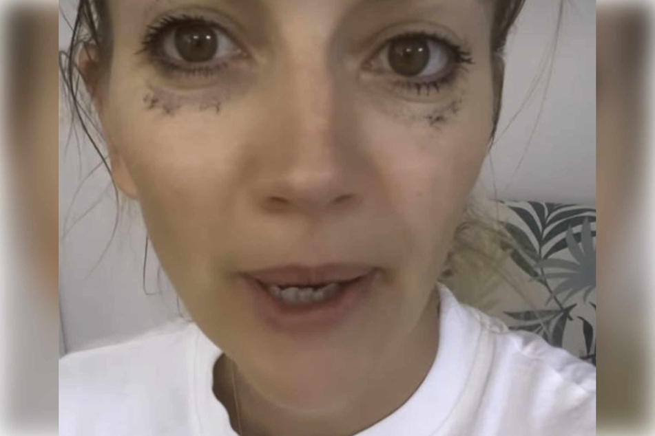 Nina Bott (43) zeigte sich völlig aufgelöst auf Instagram.