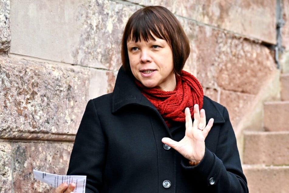 Jessica Bock (42) von der Fraueninitiative Bautzen ist die Vorsitzende des Landesfrauenrates Sachsen.