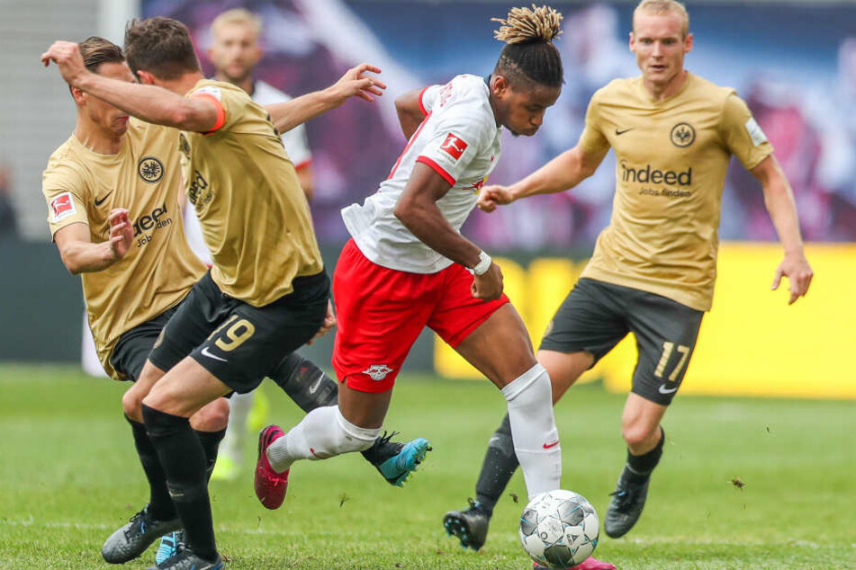 Im August trennten sich der RB und die Eintracht mit einem 2:1 in Leipzig.