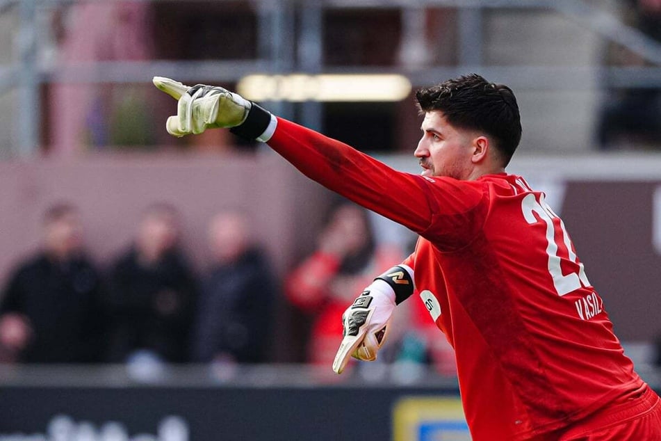 Nikola Vasilj (30) hielt zum zweiten Mal in Folge seinen Kasten sauber.