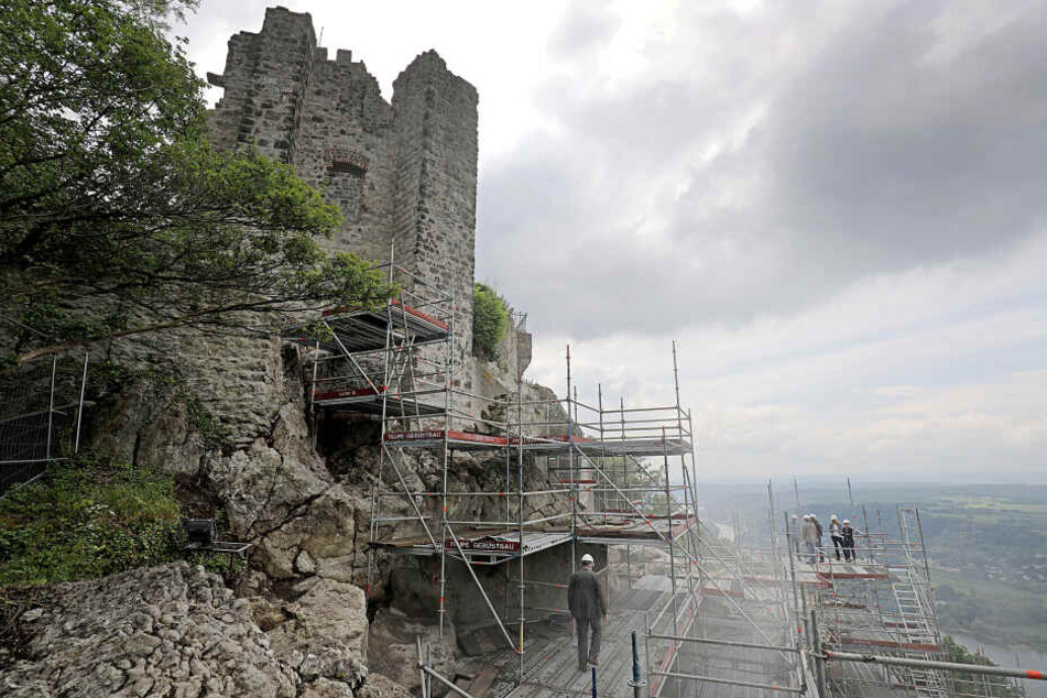 Die Sanierungsarbeiten am Drachenfels sind abgeschlossen (Archivbild).
