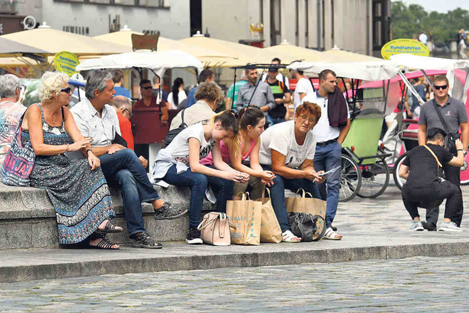 Dresden zieht wieder mehr Touristen an.