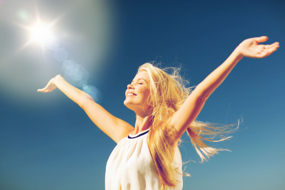 Heute könnt Ihr nochmal ordentlich Sonne tanken, am Mittwoch soll es dann regnen.