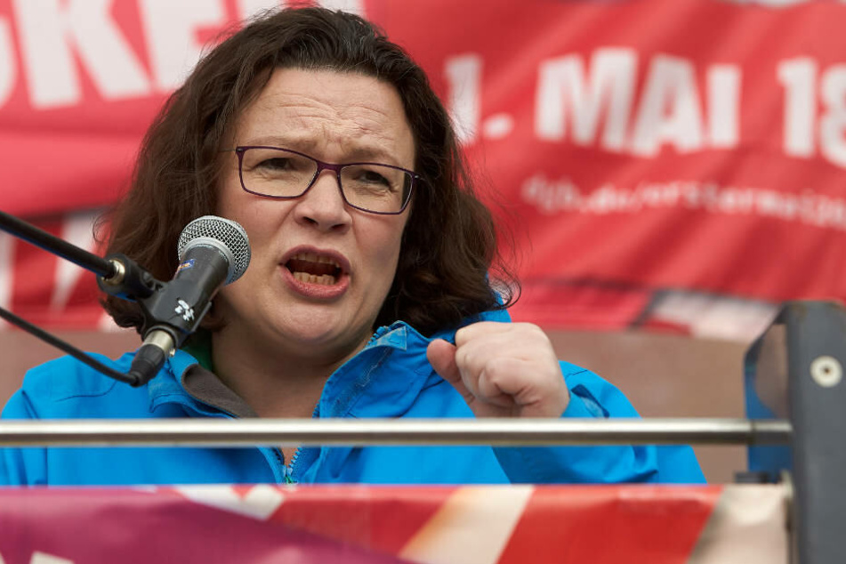 Andrea Nahles: das Original!