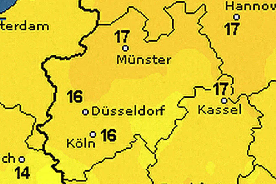 Auch bei den Temperaturen ist eher an Herbst als an Sommer zu denken.