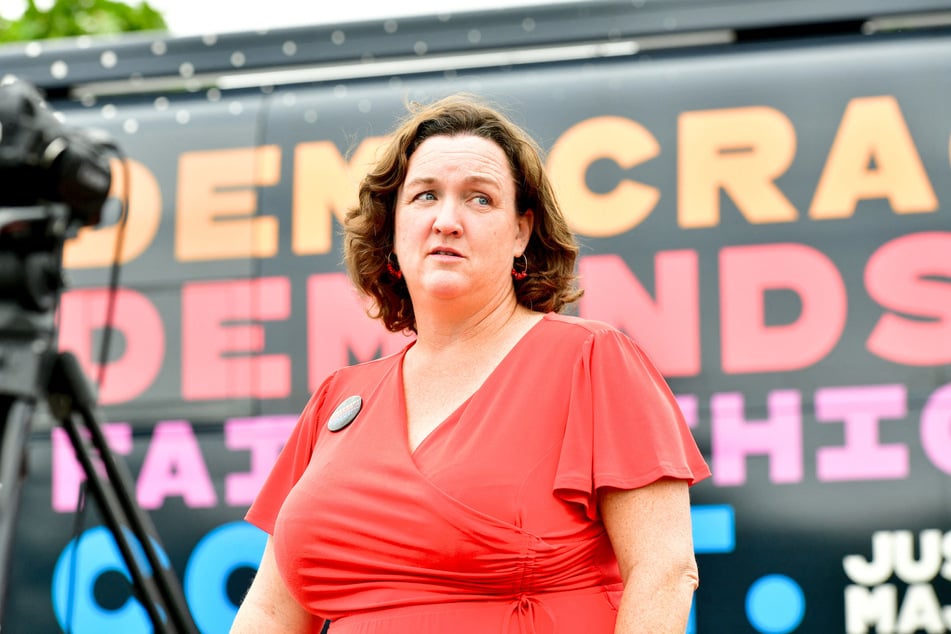 Democrat Katie Porter recently went viral after she nearly stormed out of an interview regarding her run for governor of California.