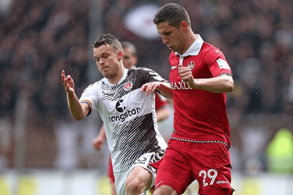 Spielt Stipe Vucur (vorn, gegen Christopher Buchtmann vom FC St. Pauli) ab Januar wieder für Aue?