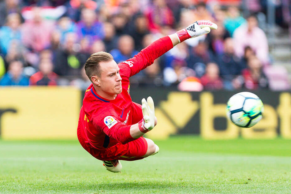 Hielt dem FC Barcelona mit großartigen Paraden einen Punkt fest: Marc-André ter Stegen.