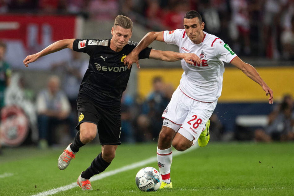 Bereits beim 1:3 gegen Dortmund hatte Kölns Ellyes Skhiri (24) überzeugen können.