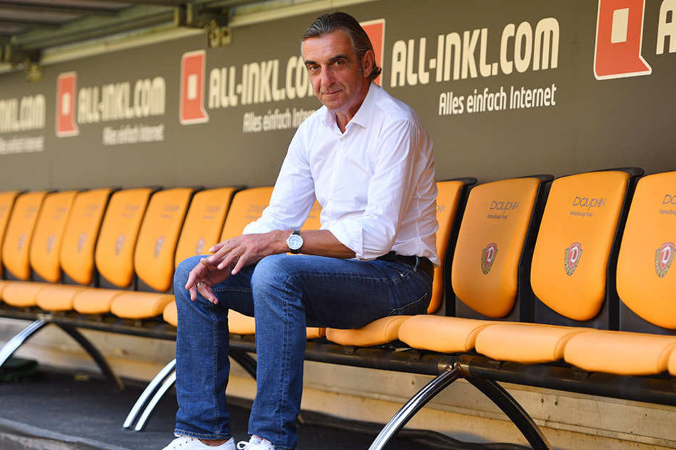 Sportchef Ralf Minge würde den Dynamo-Kader gern verkleinern.