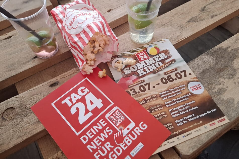 Popcorn und leckere Drinks durften bei den Filmhighlights selbstverständlich nicht fehlen.